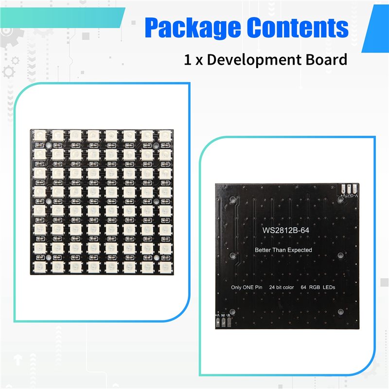 2025 Trend WS2812 LED 5050 RGB - Rgb Led Matrix 8X8 review and price
