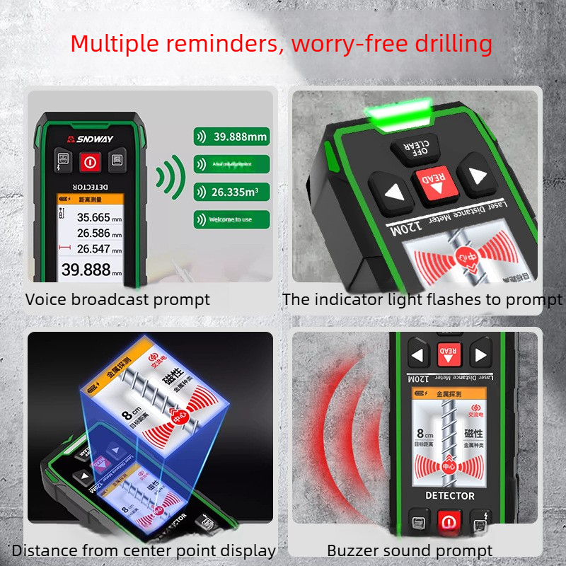 SNDWAY Multifunctional Wall Sc - Water Leak Detector Wired review and price
