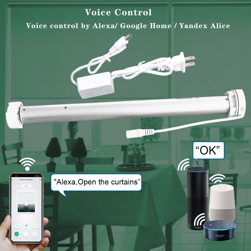 Tuya WiFi Mini Motorize Roller - Home Automation Technology review and price