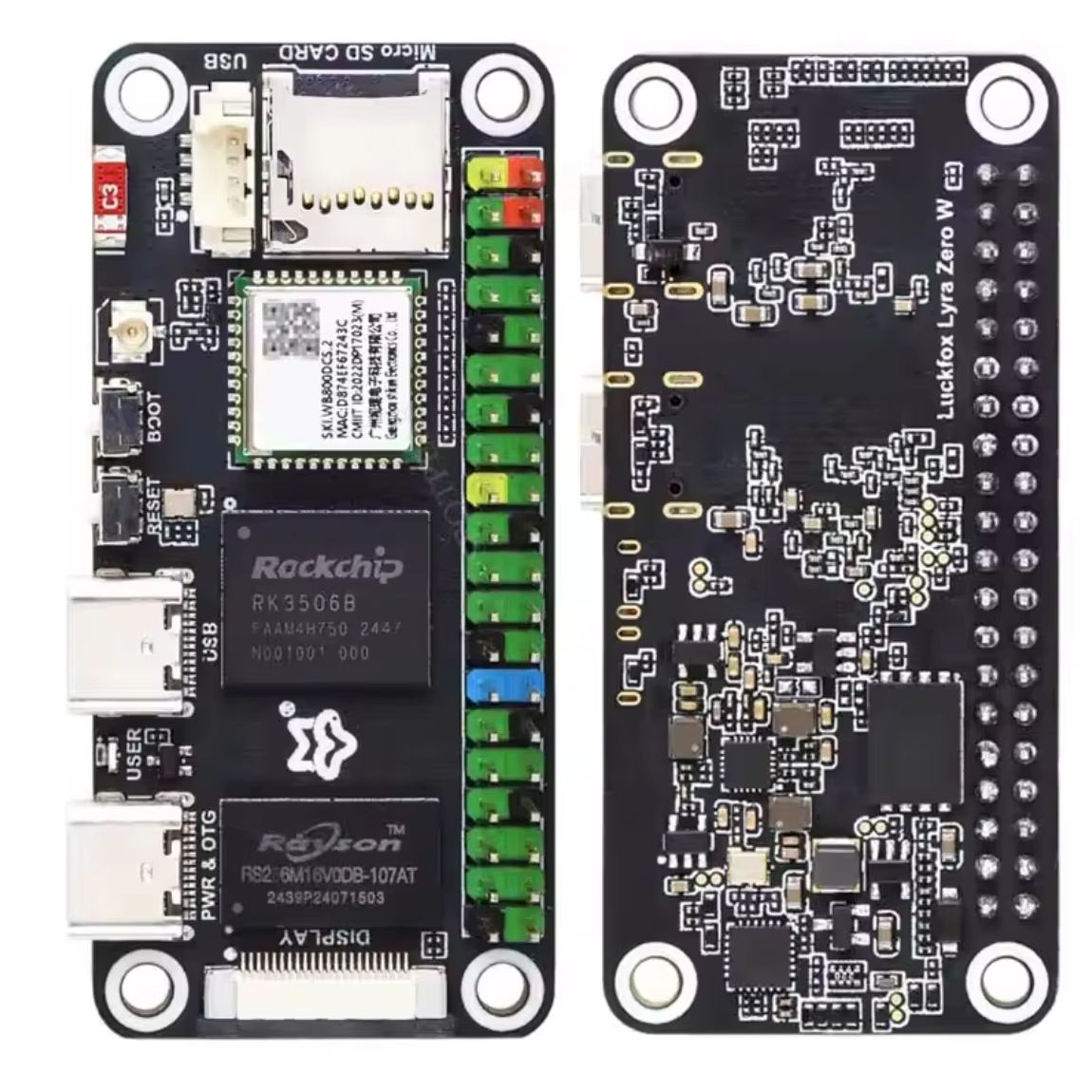 Luckfox Lyra Zero W RK3506B Ro - Pi Zero W Board review and price