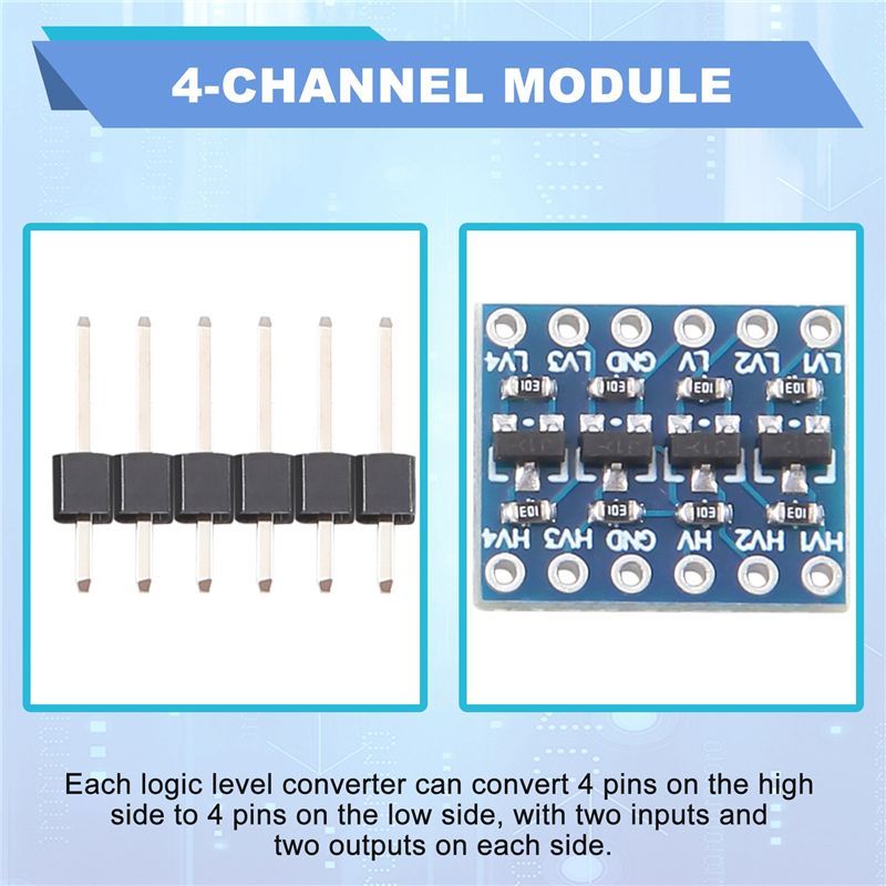 FULL-10Pcs 4 Channel IIC I2C L - Level Shifter 3.3V review and price