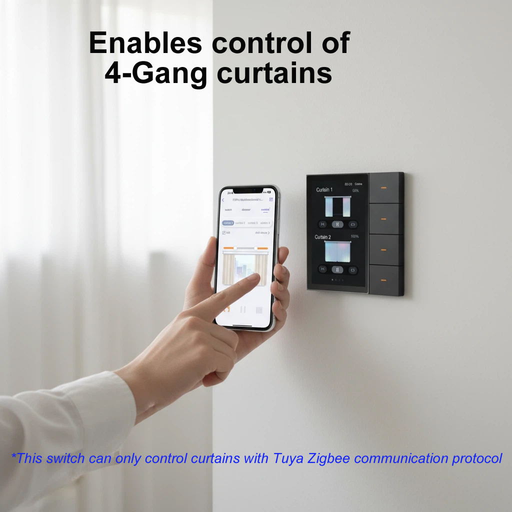 F3-pro Tuya Smart Panel ZigBee - Home Automation Technology review and price