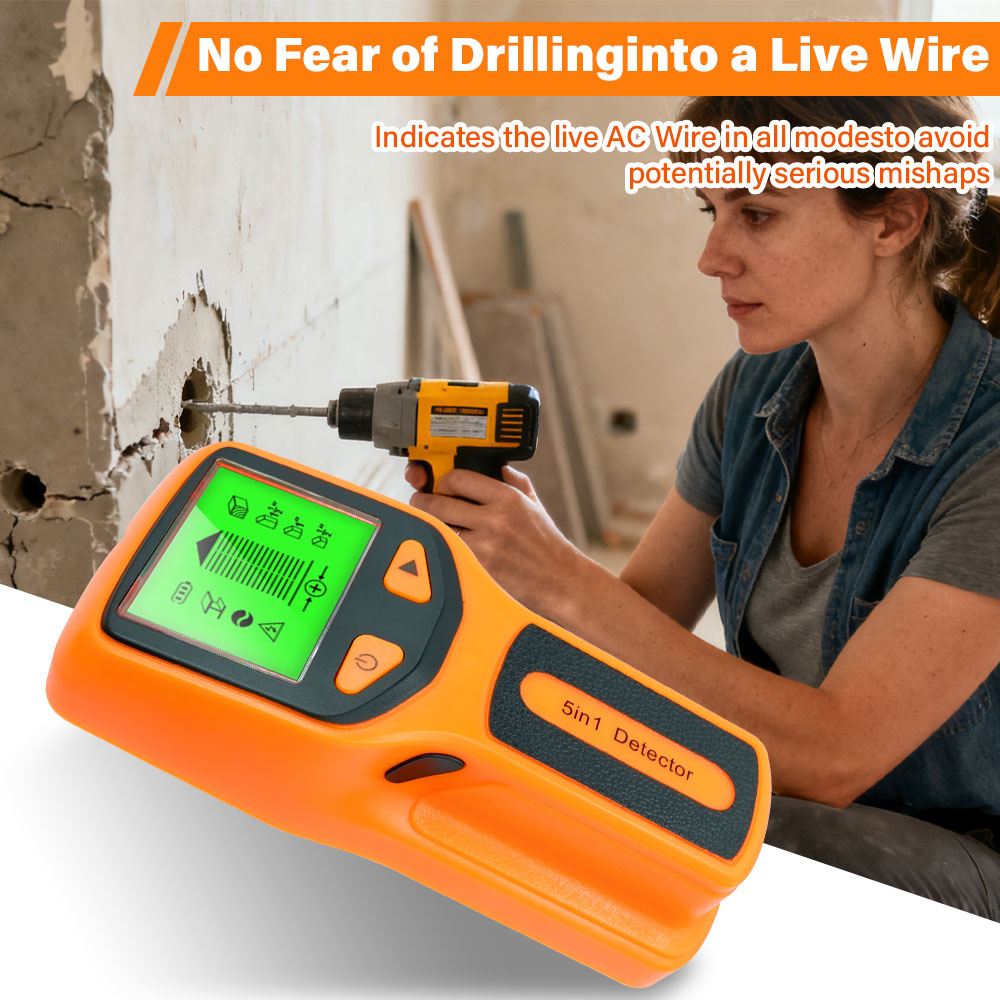 New 5-in-1 Wall Detector Handh - Water Leak Detector Wired review and price