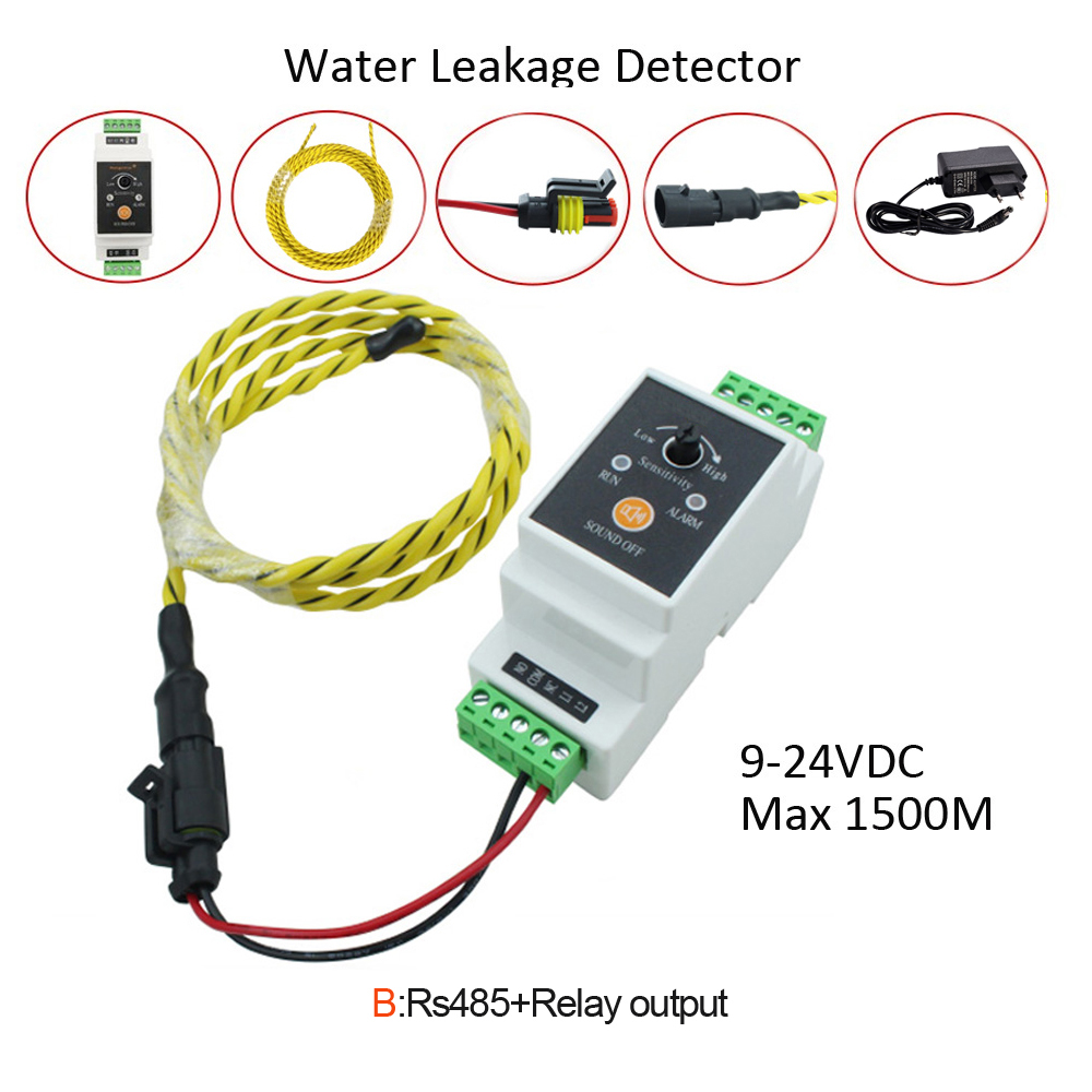 1Set Wire Water Leakage Detect - Water Leak Detector Wired review and price