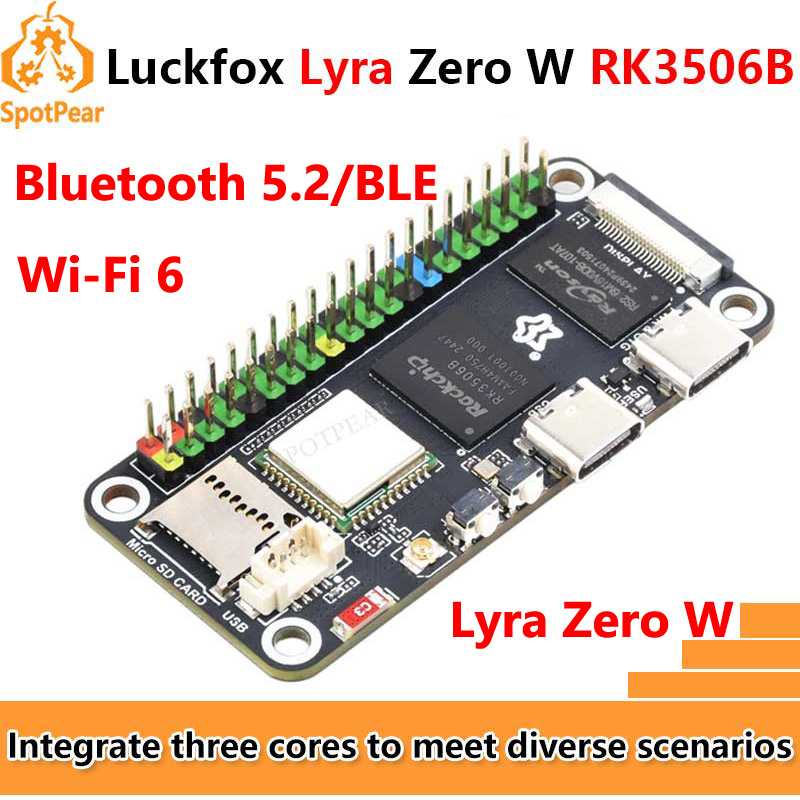 Luckfox Lyra Zero W RK3506B Ro - Pi Zero W Board review and price