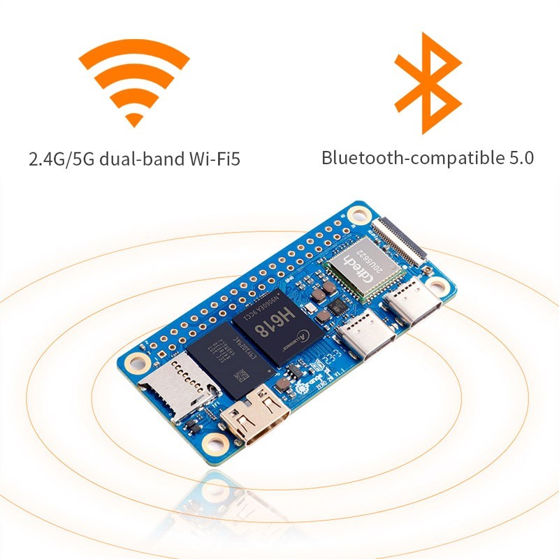 Orange Pi Zero 2W 4GB 2GB 1.5G - Pi Zero W Board review and price