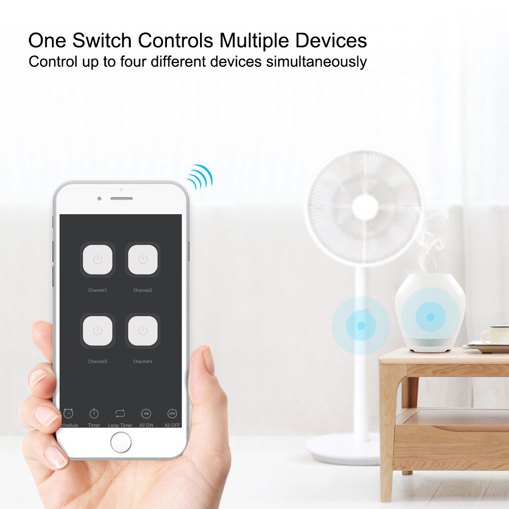 Smart Switch 4CH Relay Module  - Home Automation Technology review and price